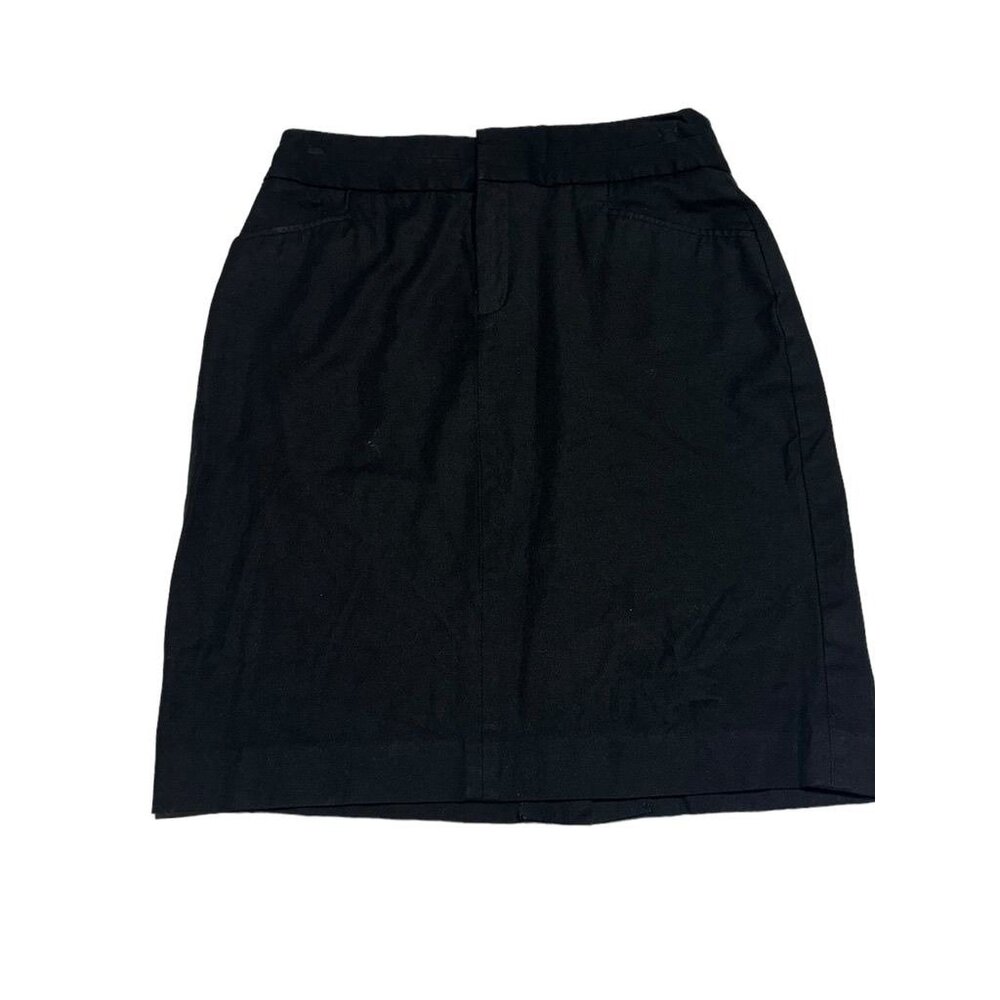Banana Republic Black Pencil Skirt Size 8